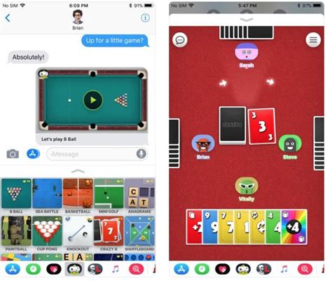 imessage games on android